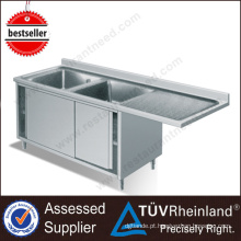 Free Standing Restaurant Single / Double Kitchen Sink Fabricantes